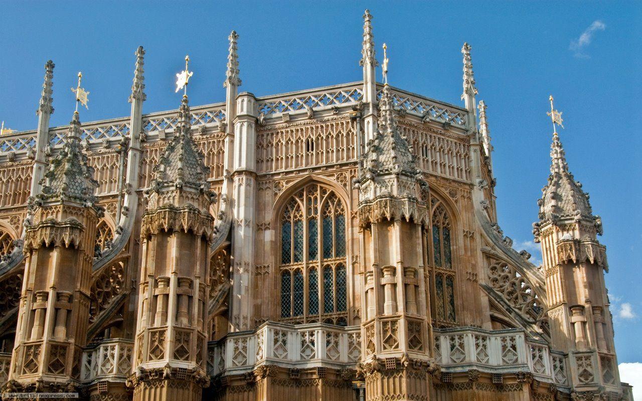 1280x800 Westminster Abbey. Series 'The most iconic temples in the world'