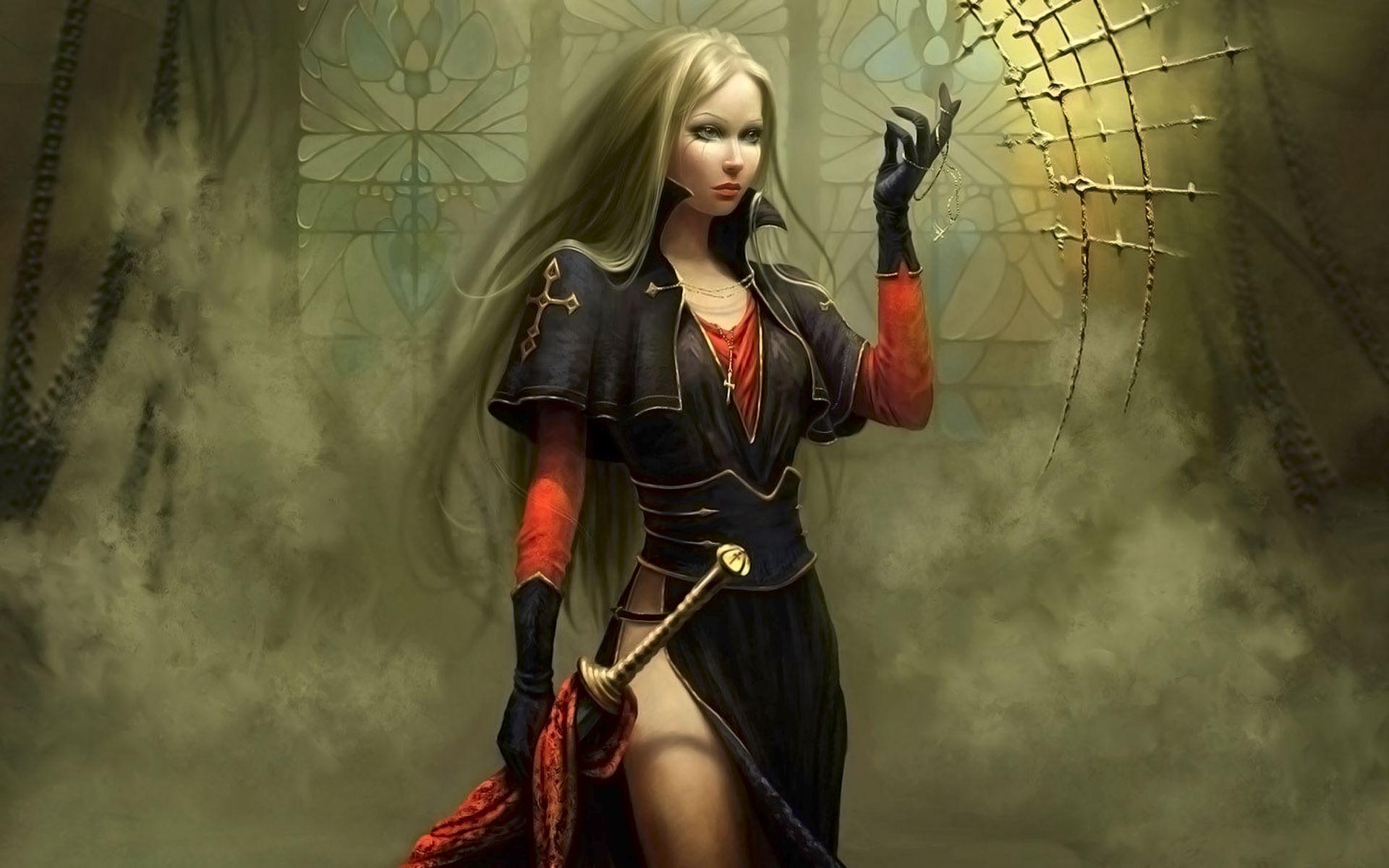1920x1200 Woman Warrior Wallpaper