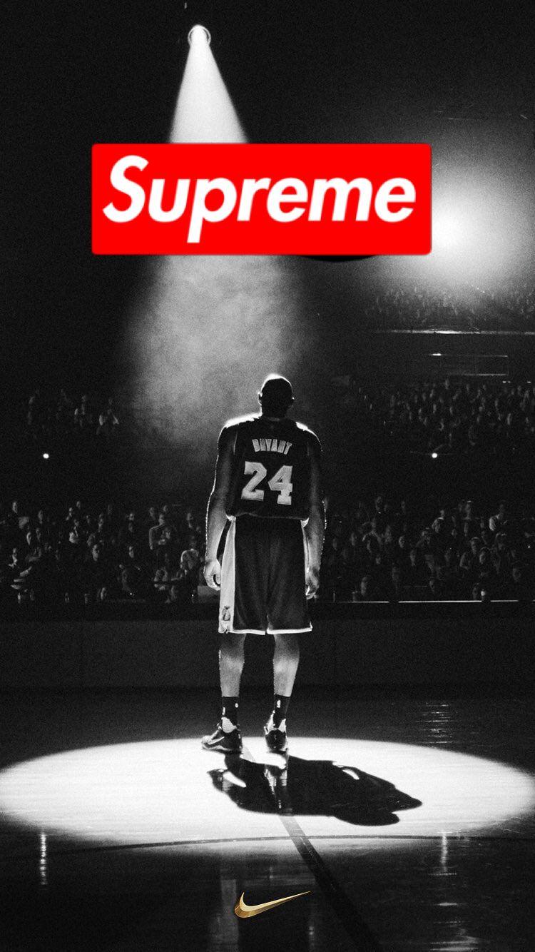 750x1334 Supreme Basketball Wallpaper