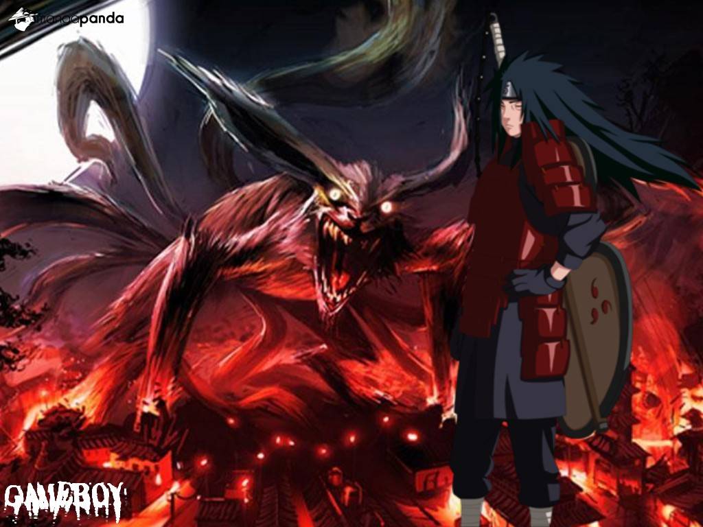 1024x768 Madara Uchiha Warfare Wallpaper