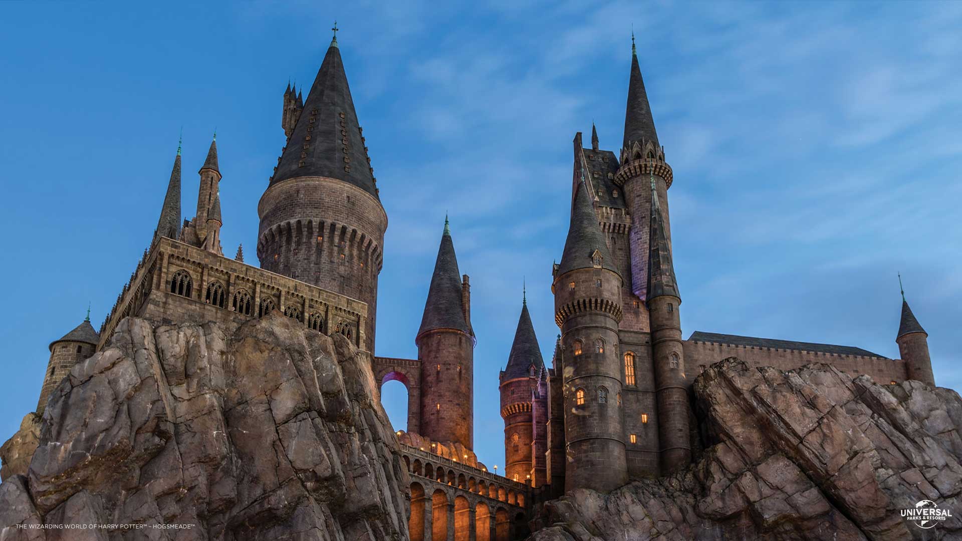 1920x1080 Try out our new Harry Potter themed video call background