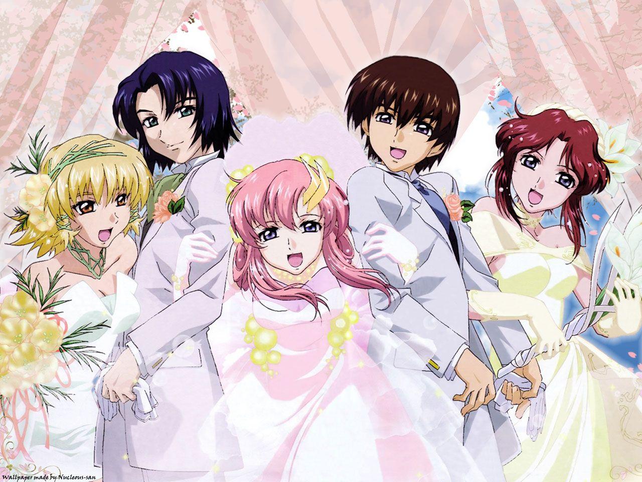 1280x960 Mobile Suit Gundam SEED Wallpaper: *Wedding Bells*