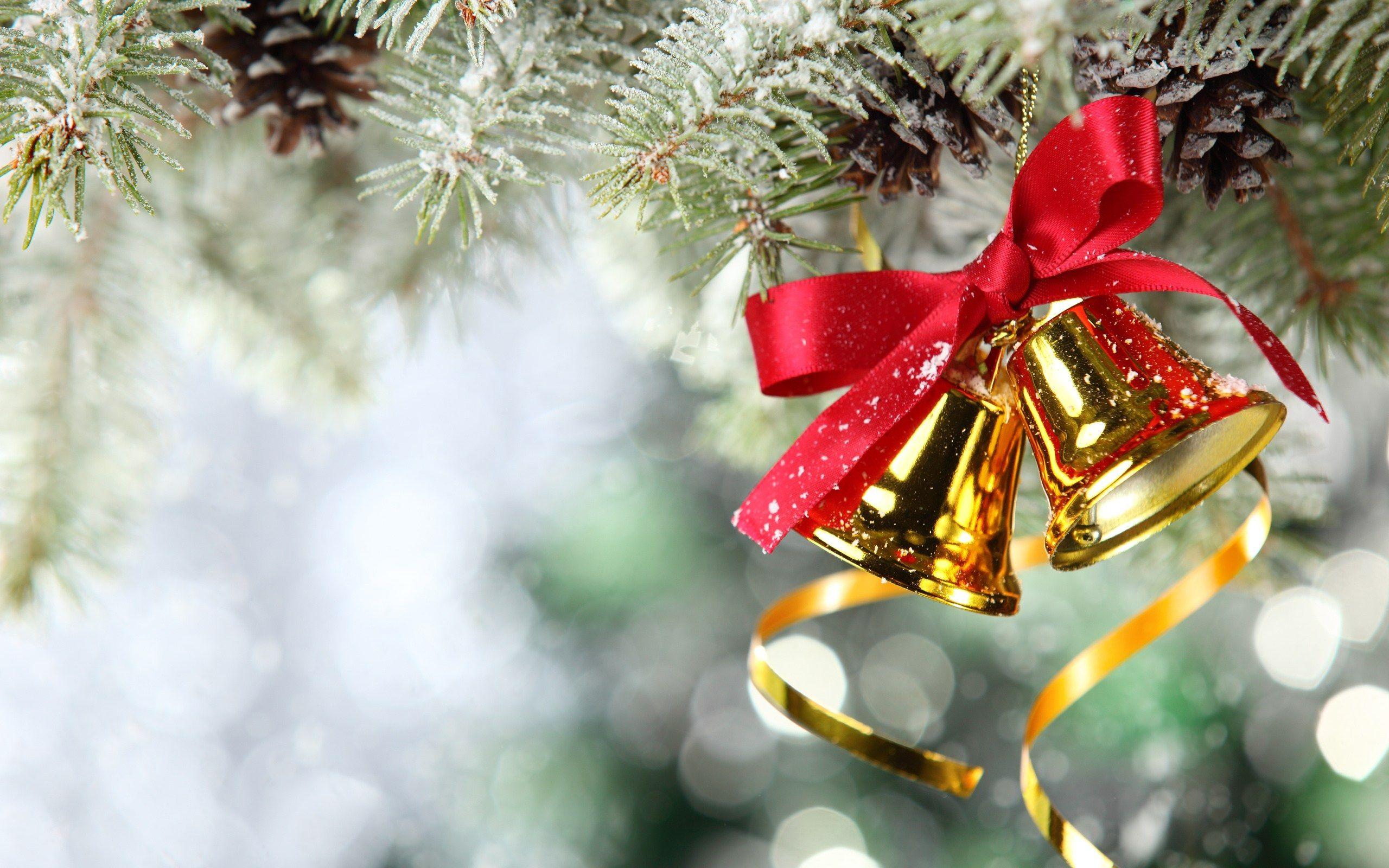 2560x1600 Christmas Bell wallpaperx1600