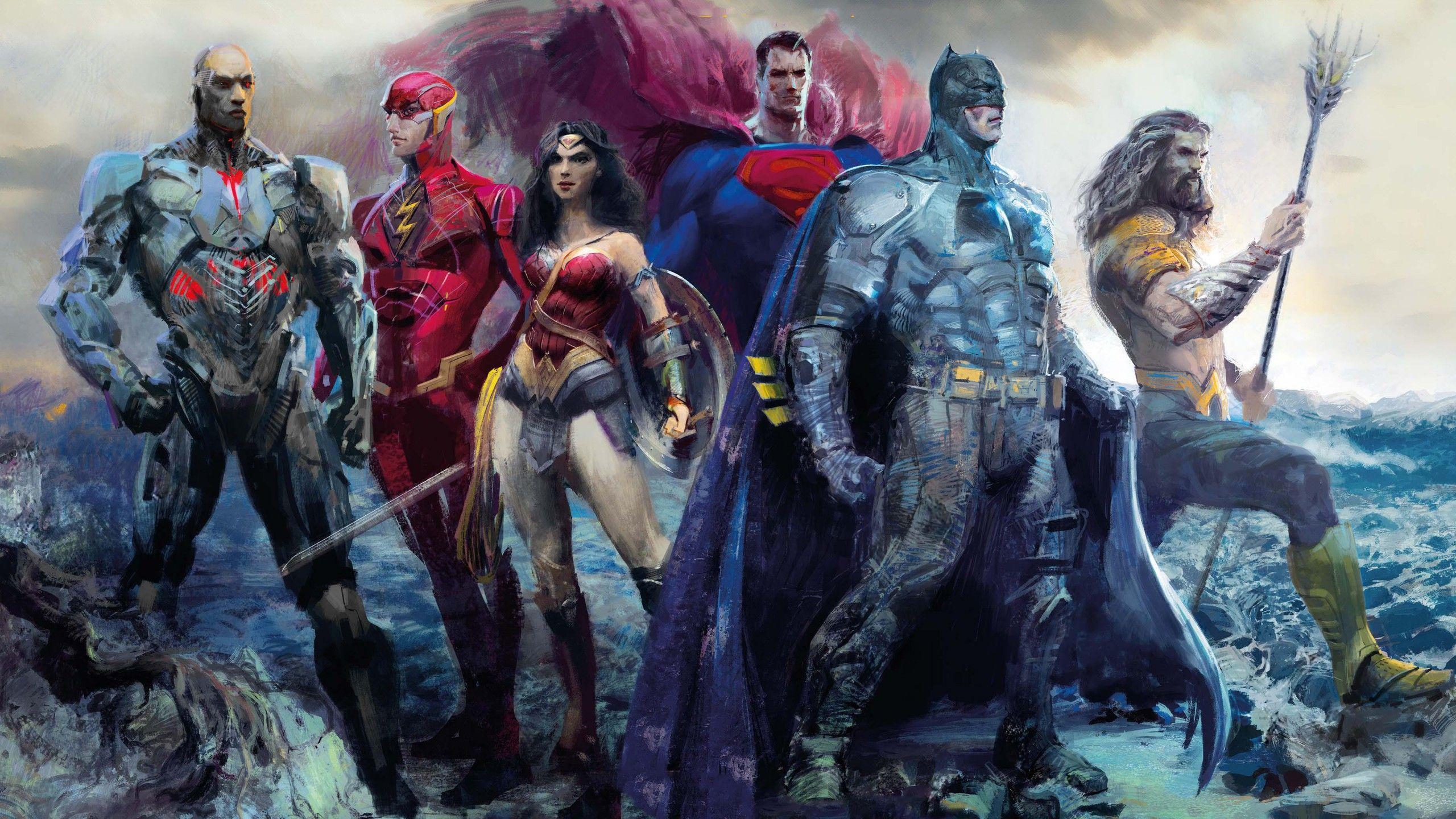 2560x1440 Justice League Wallpaper HD