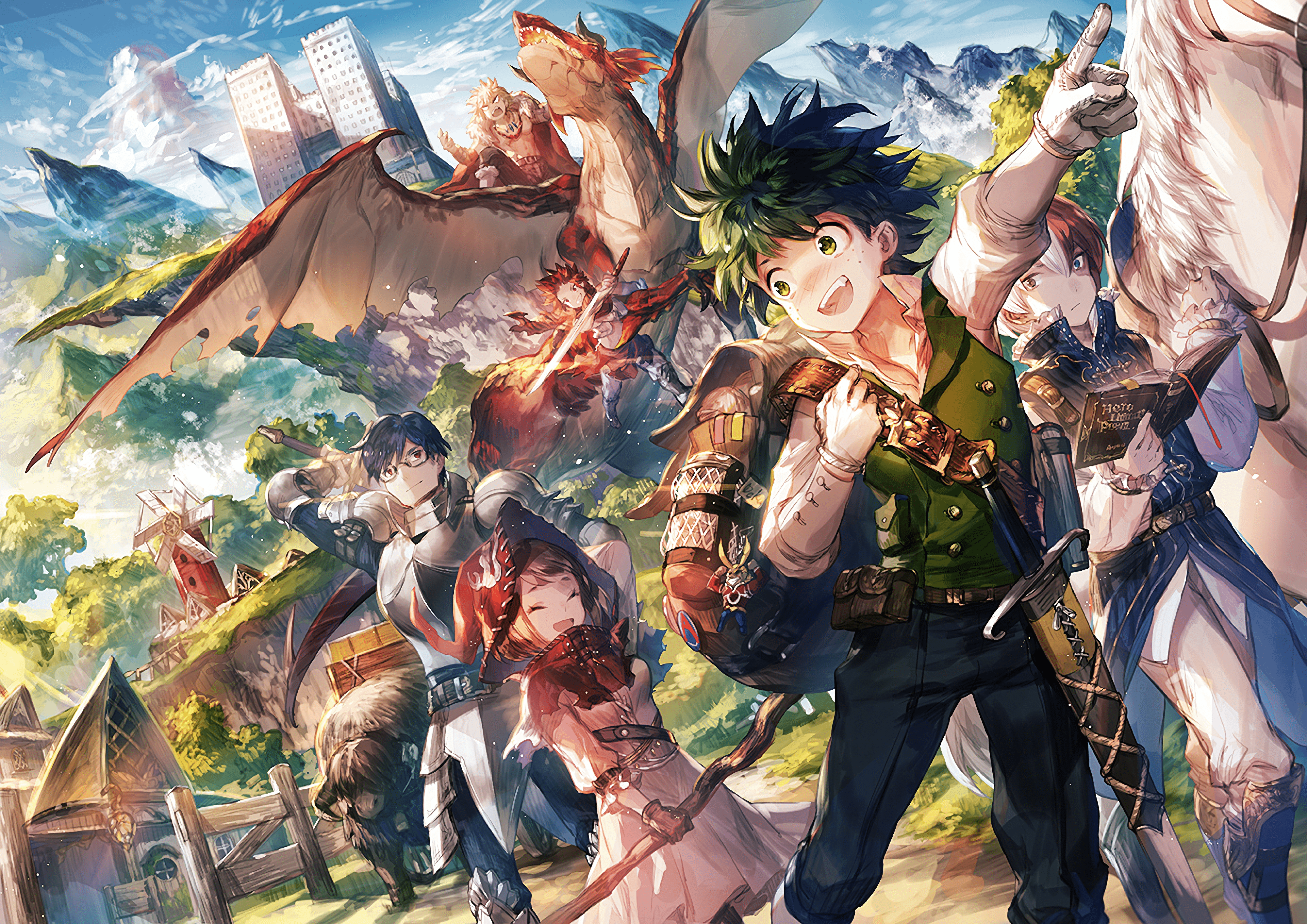 4000x2827 My Hero Academia Wallpaper and Background HD Wallpaper of My Hero Academia