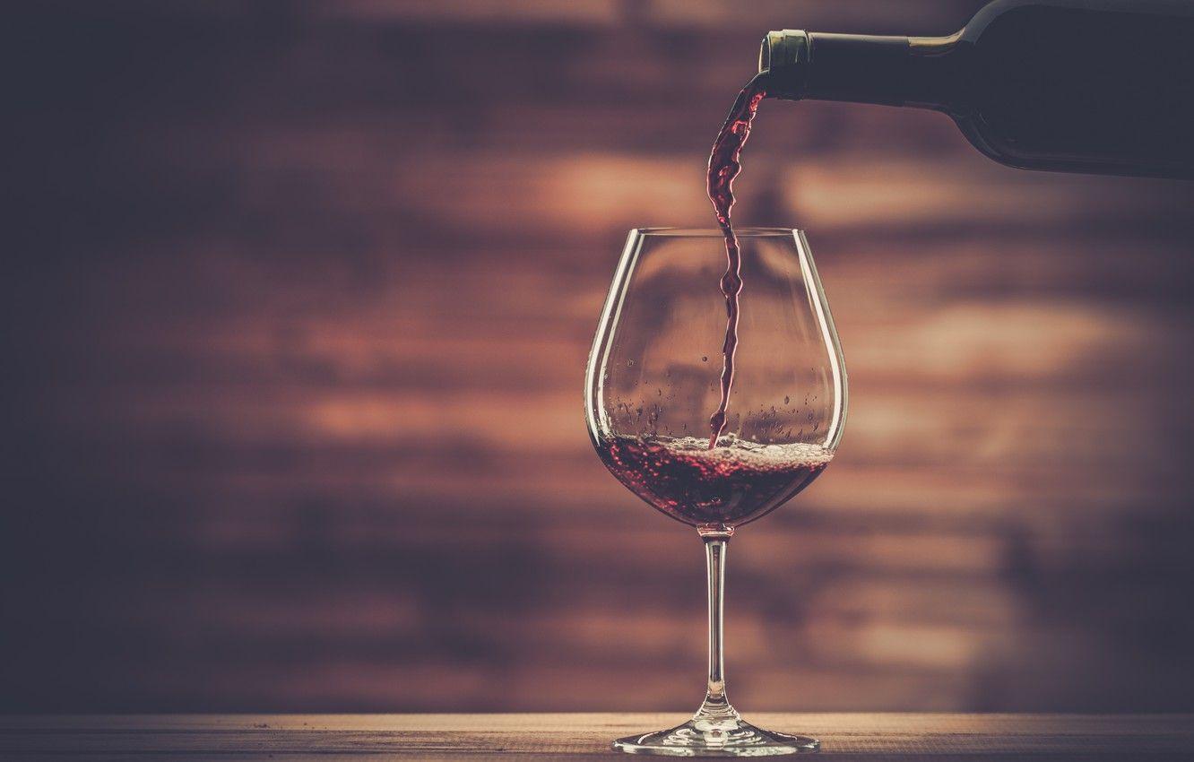 Red wine, glass of wine, bottle of wine, grapes, HD wallpaper | Peakpx