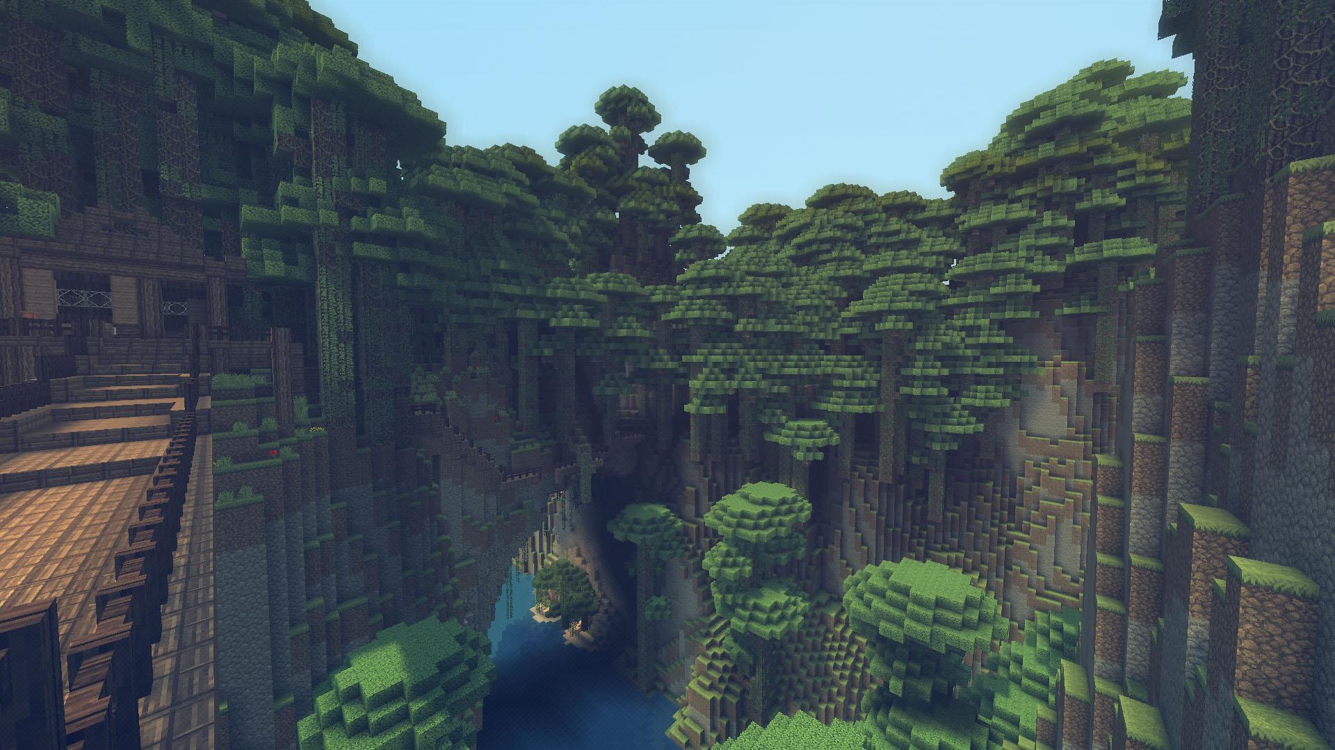 Minecraft Jungle Wallpapers - Top Free Minecraft Jungle Backgrounds ...