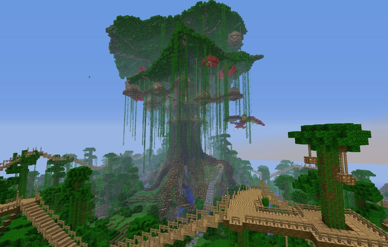 Minecraft Jungle Wallpapers - Top Free Minecraft Jungle Backgrounds ...