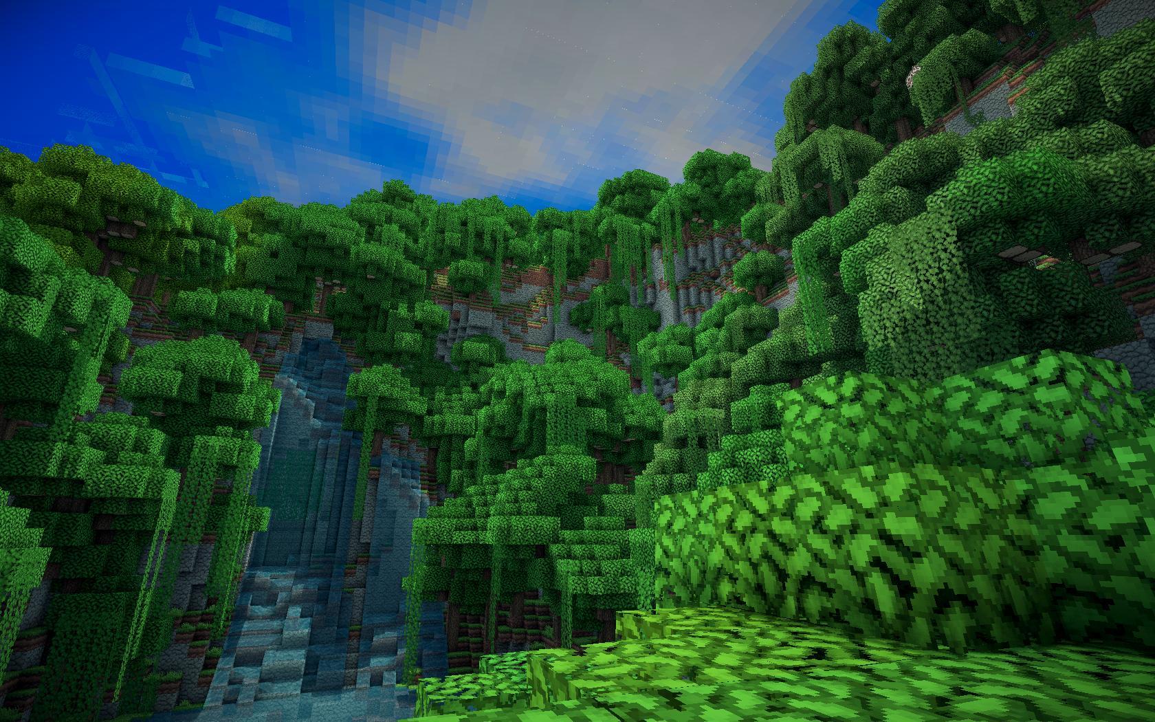 Minecraft Jungle Wallpapers Top Free Minecraft Jungle Backgrounds | The ...