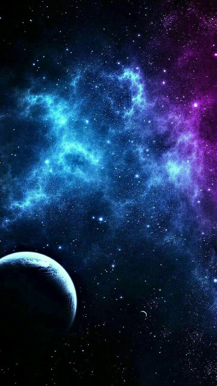 720x1280 Galaxy Universe Milky Way Sky Blue Star Wallpaper Background #galaxy #universe #milkyway #sky #blue #star #univers. Galaxy wallpaper, Galaxy painting, Galaxy art