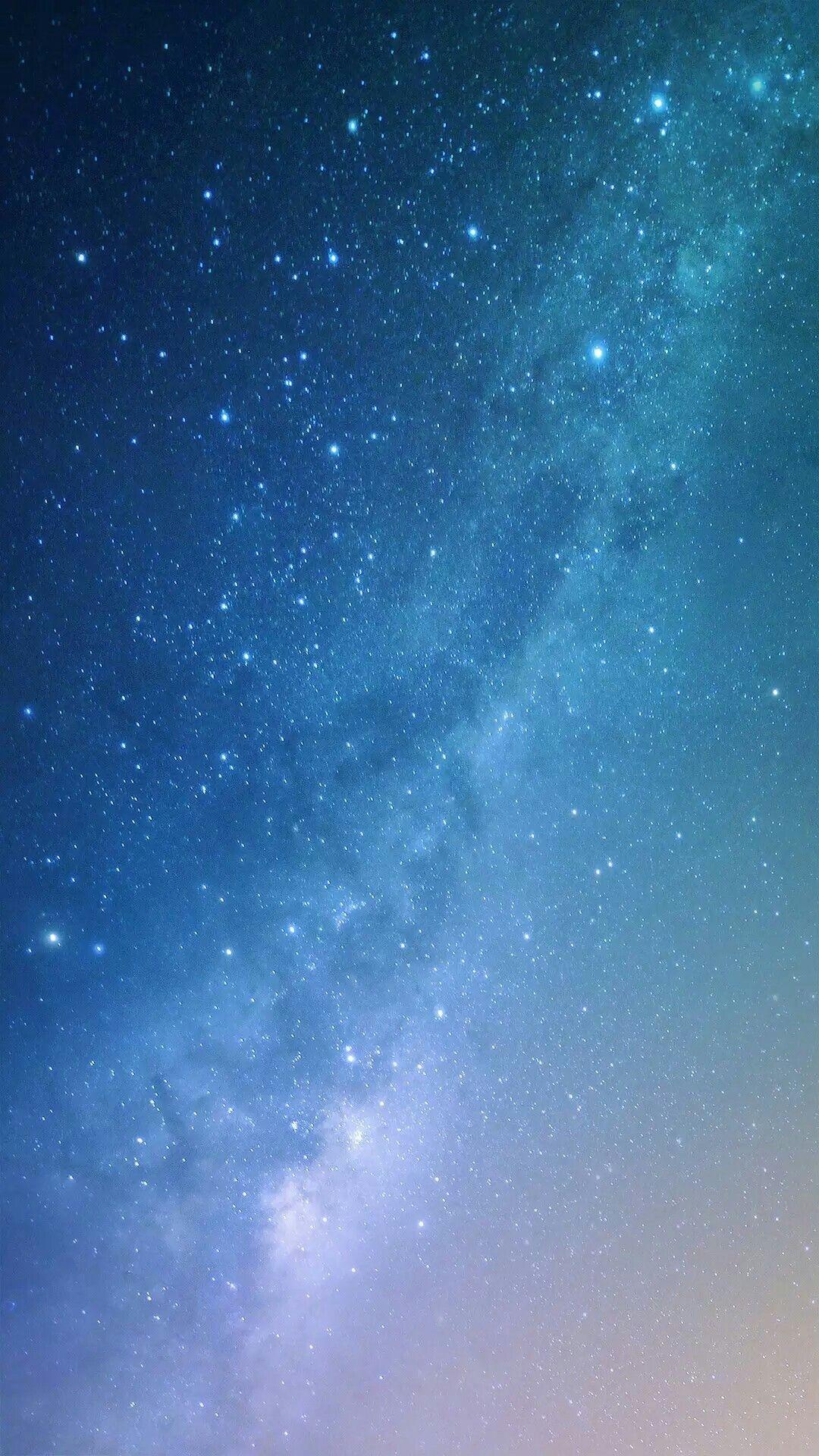 1080x1920 Galaxy Universe Milky Way Sky Blue Star Wallpaper Background #galaxy #universe #milkyway #sky #blue #star. Wallpaper iphone biru, Wallpaper ponsel, Langit malam