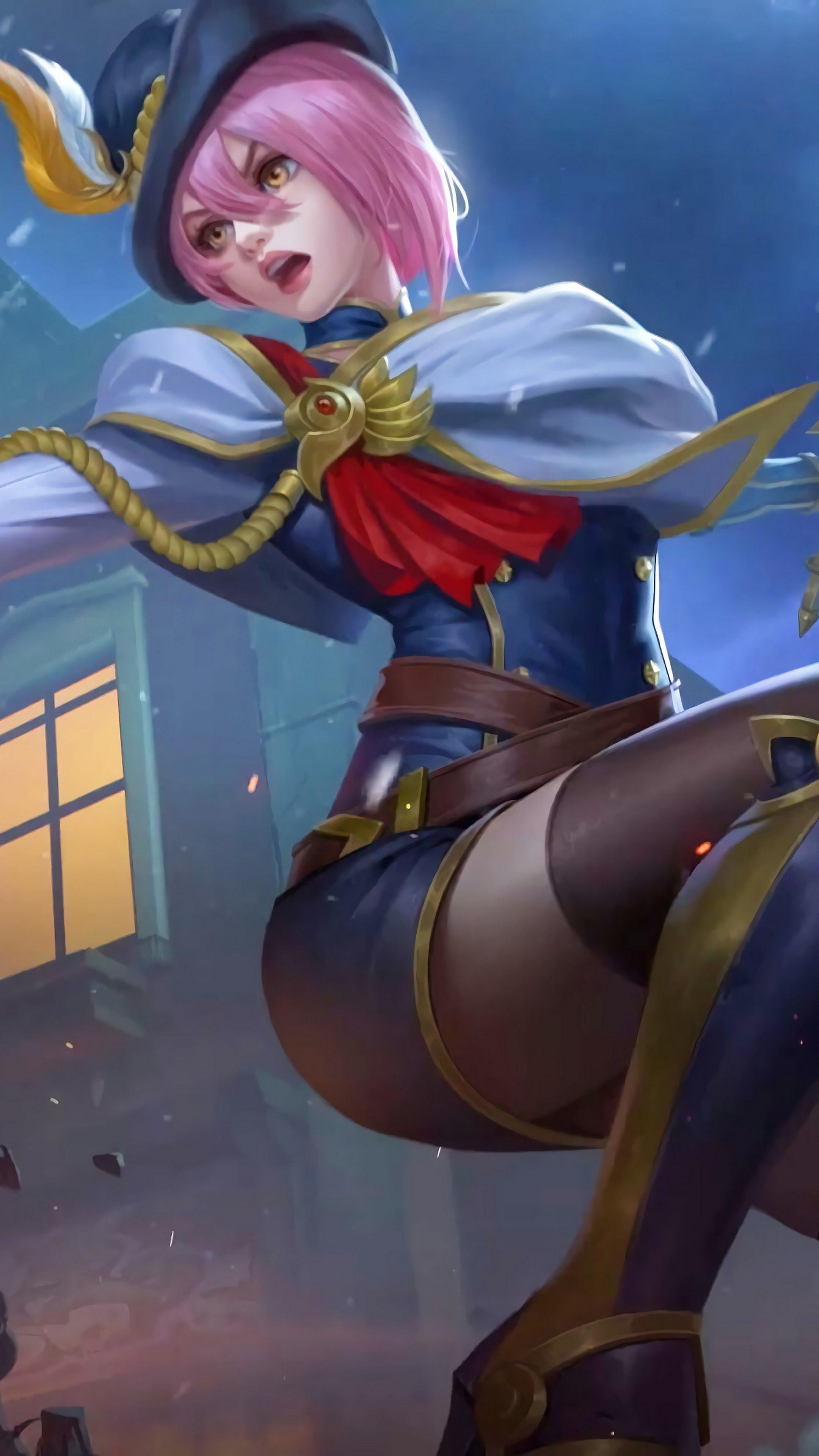 2160x3840 Fanny Royal Cavalry Skin Mobile Legends 4K Wallpaper