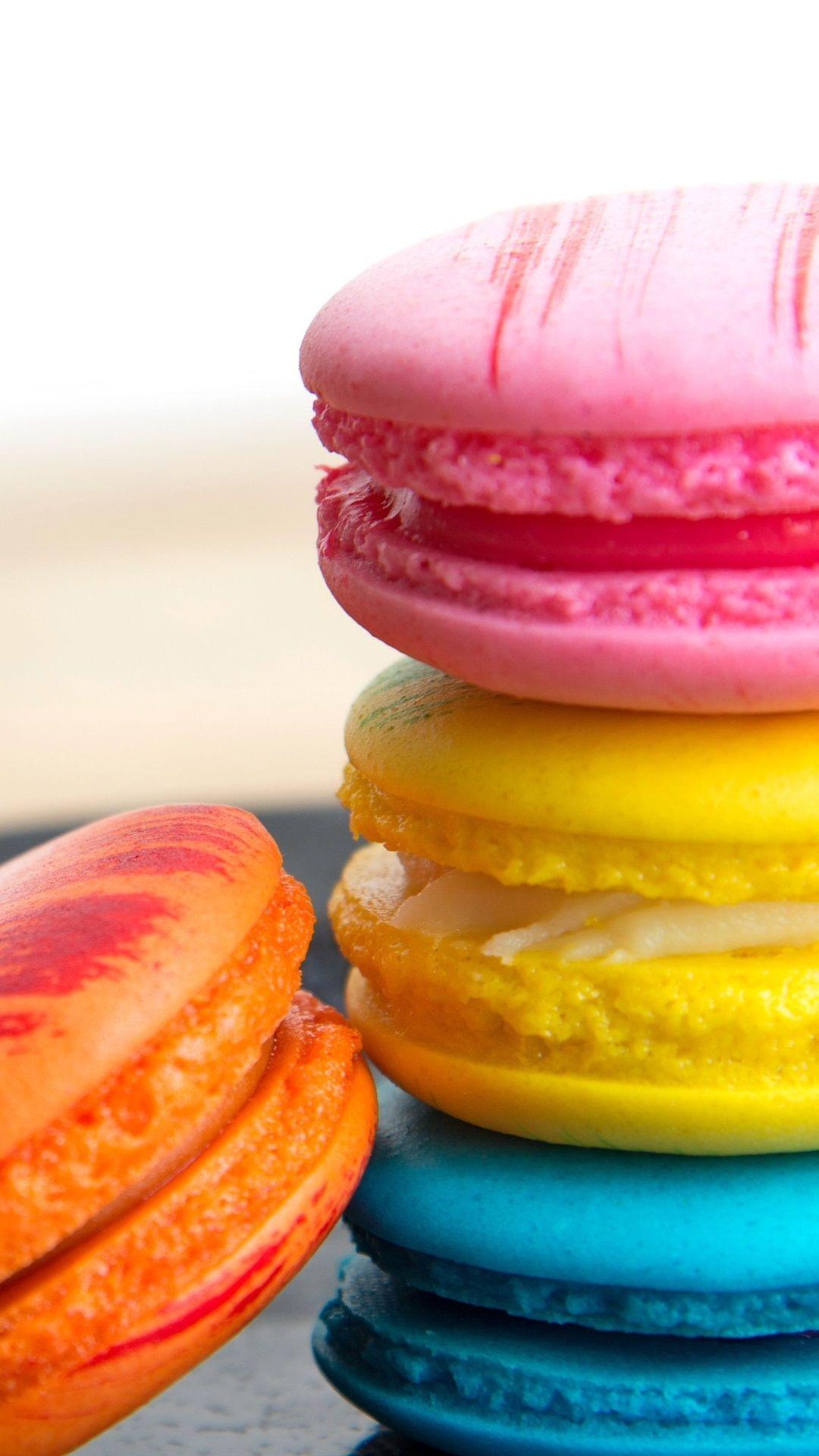 1080x1920 French Dessert, Macaron, Cookies, Colorful 1080x1920 IPhone 8 7 6 6S Plus Wallpaper, Background, Picture, Image