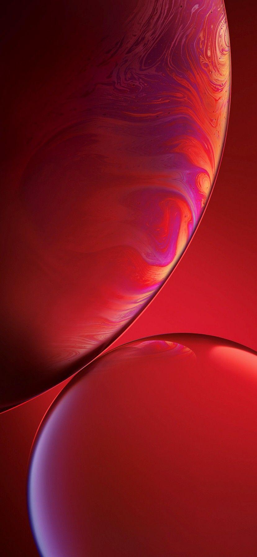 828x1792 Maroon Wallpaper