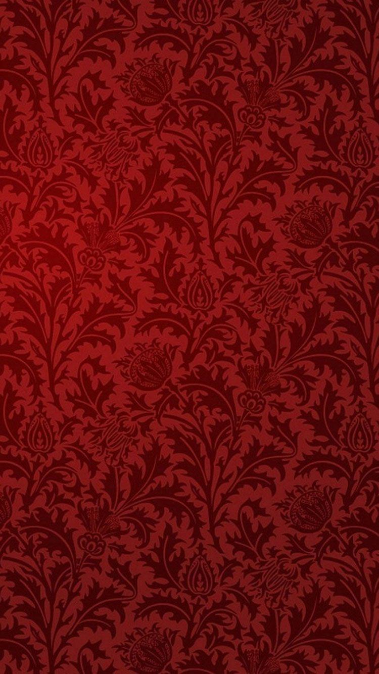 750x1334 Maroon Wallpaper HD