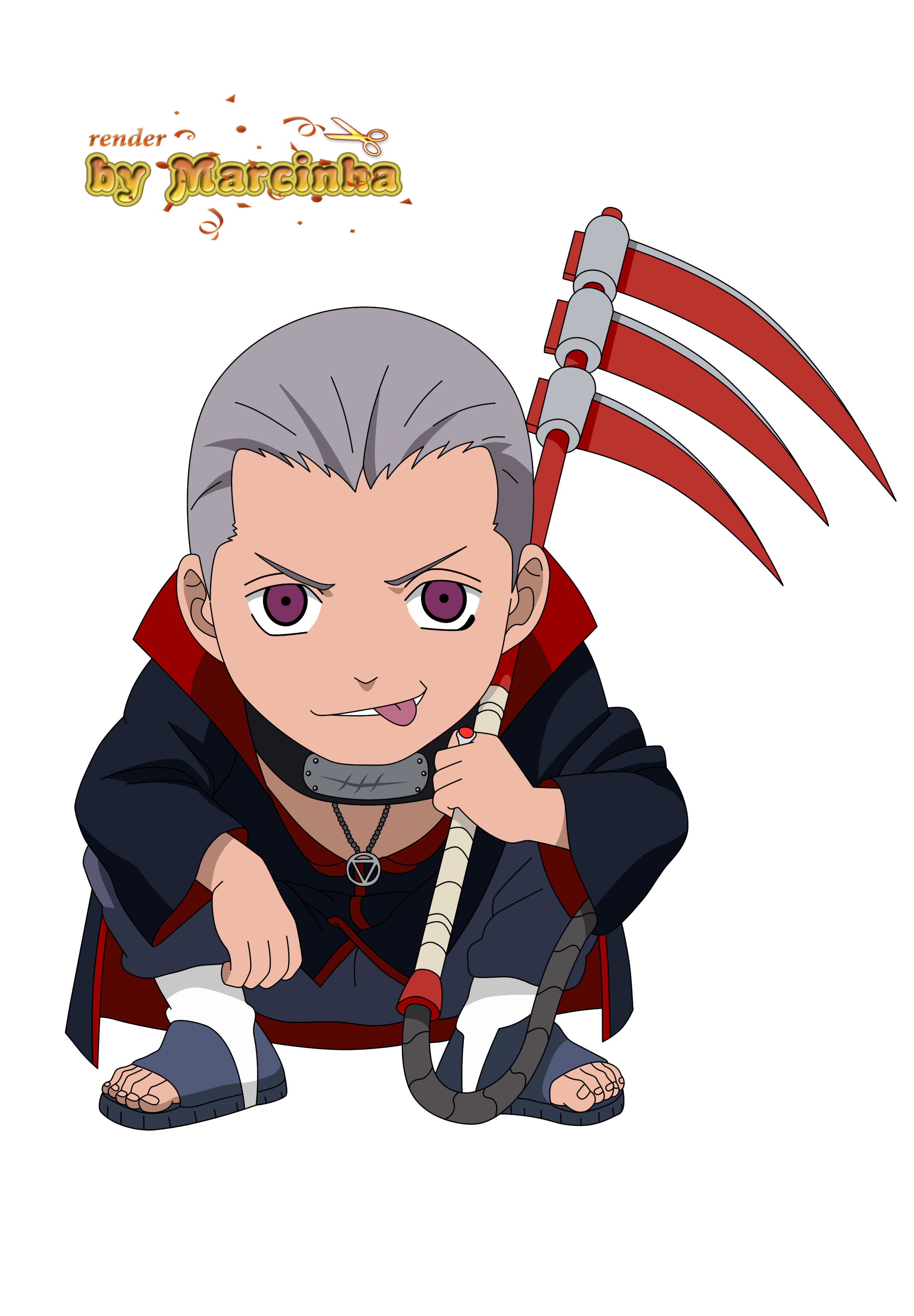 2500x3600 PNG Chibi Hidan. Anime chibi, Chibi naruto characters, Chibi