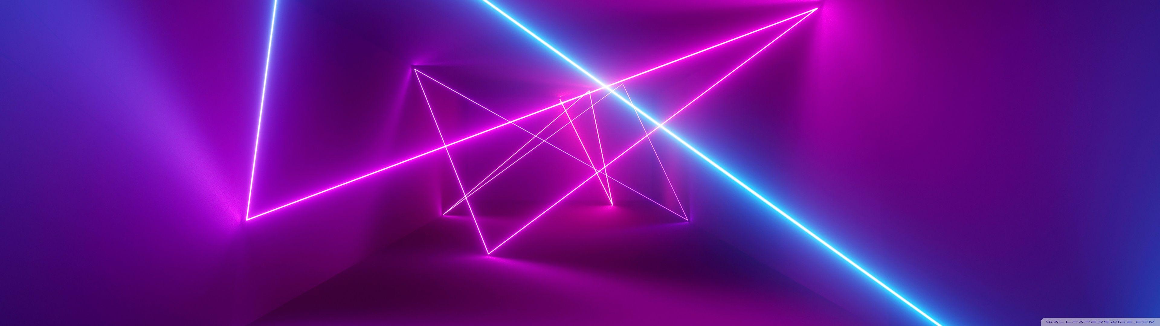 3840x1080 Laser Beams Ultra HD Desktop Background Wallpaper for : Widescreen & UltraWide Desktop & Laptop : Multi Display, Dual & Triple Monitor : Tablet