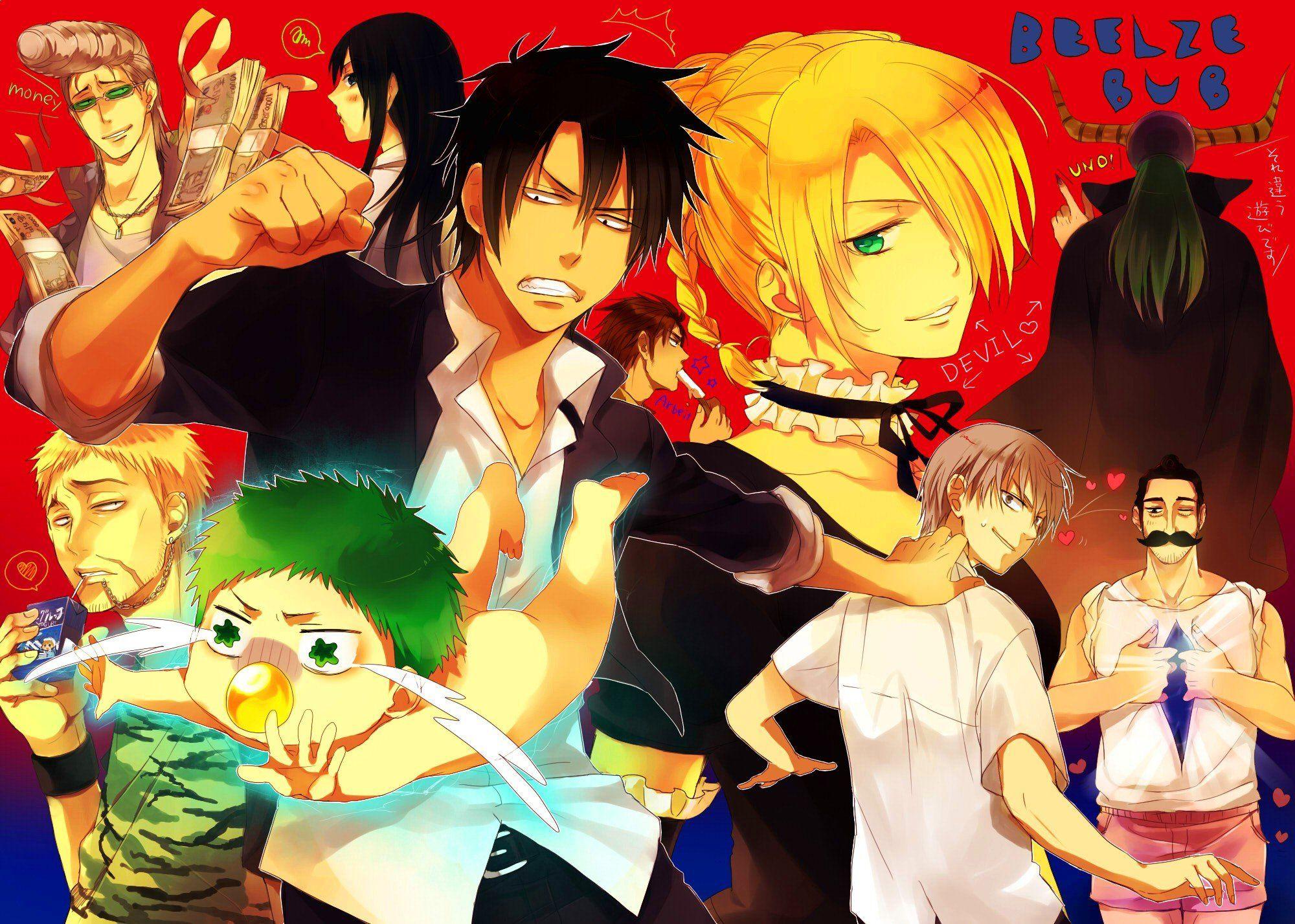 2000x1428 Beelzebub, Anime, Tatsumi Oga Wallpaper HD / Desktop and Mobile Background