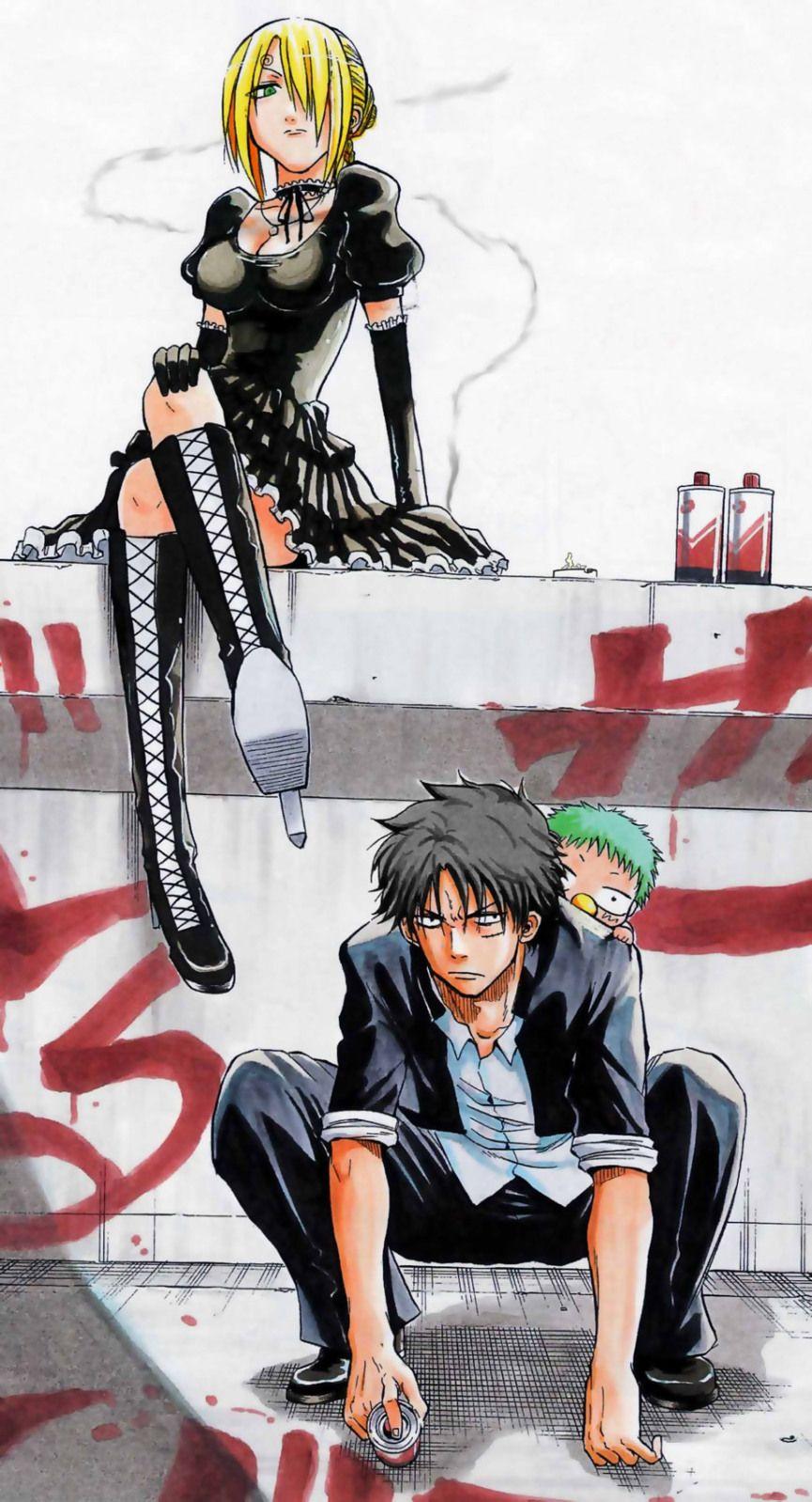 865x1598 Oga Tatsumi, Mobile Wallpaper Anime Image Board
