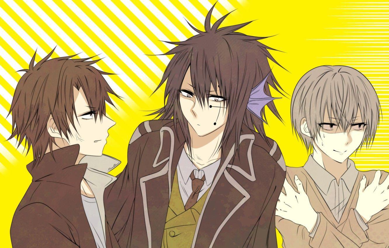 1332x850 Wallpaper anime, art, guys, Beelzebub, Falsepos, Furuichi Takayuki, Hecadoth, Oga Tatsumi image for desktop, section сёнэн