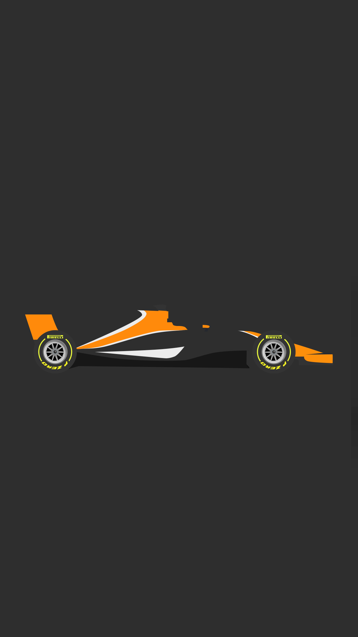 1242x2208 F1 2018 Minimal Mobile Wallpaper