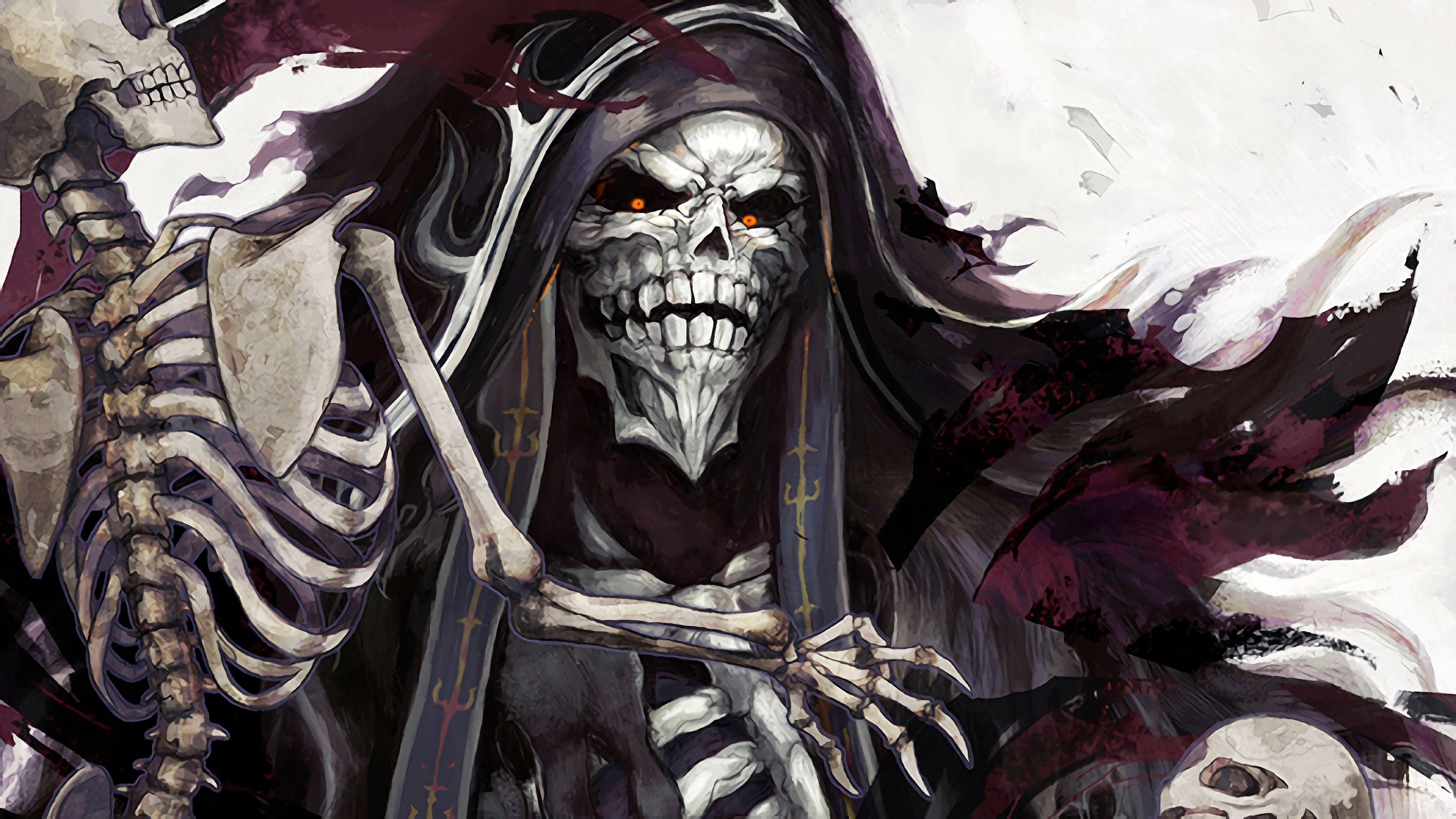 3840x2160 Ainz Ooal Gown Overlord 4K