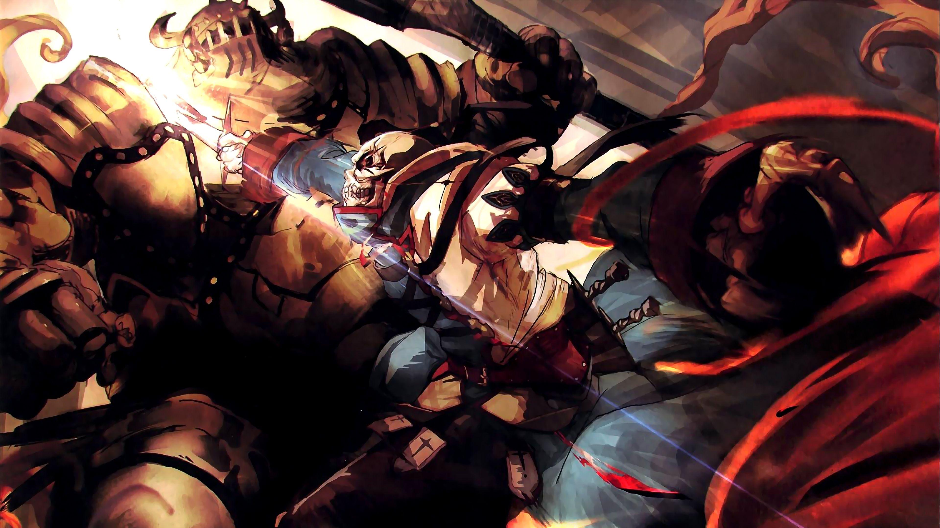 3840x2160 Overlord Ainz Ooal Gown 4K