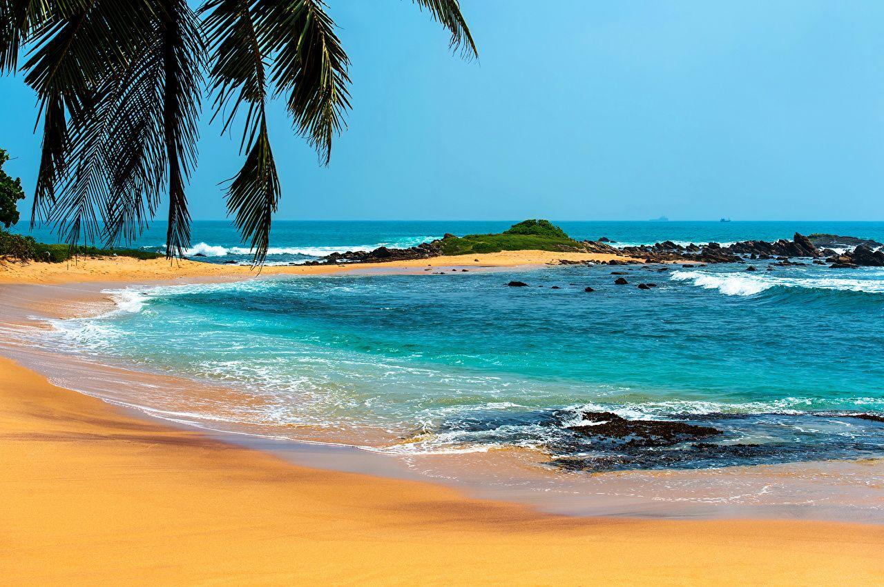 1280x851 Photos beaches Sea Nature Tropics Coast
