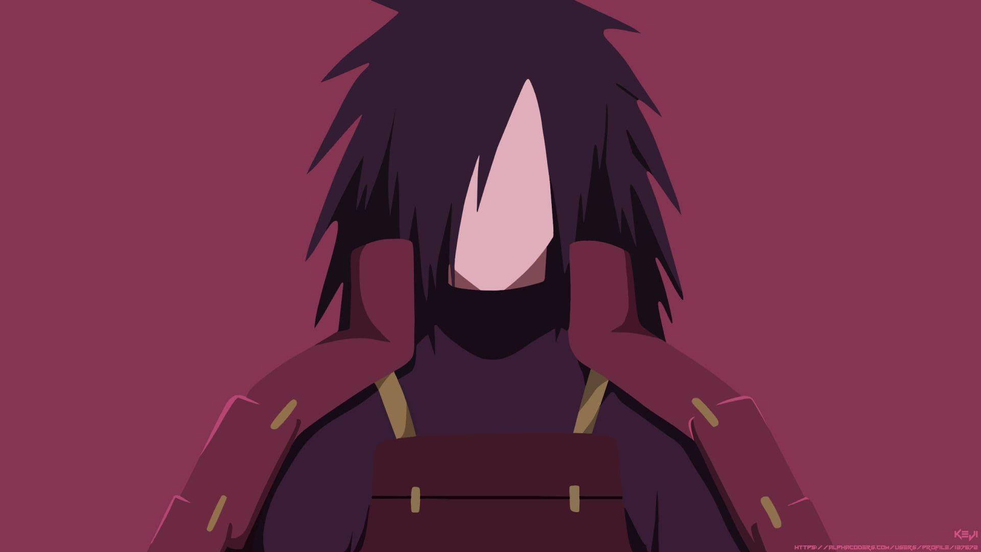1920x1080 Anime #Naruto Tóc đen #Boy Madara Uchiha #Minimalist Uchiha Clan P # hình nền #hdwallpaper #desktop.  Naruto hình nền, Anime, HD nền