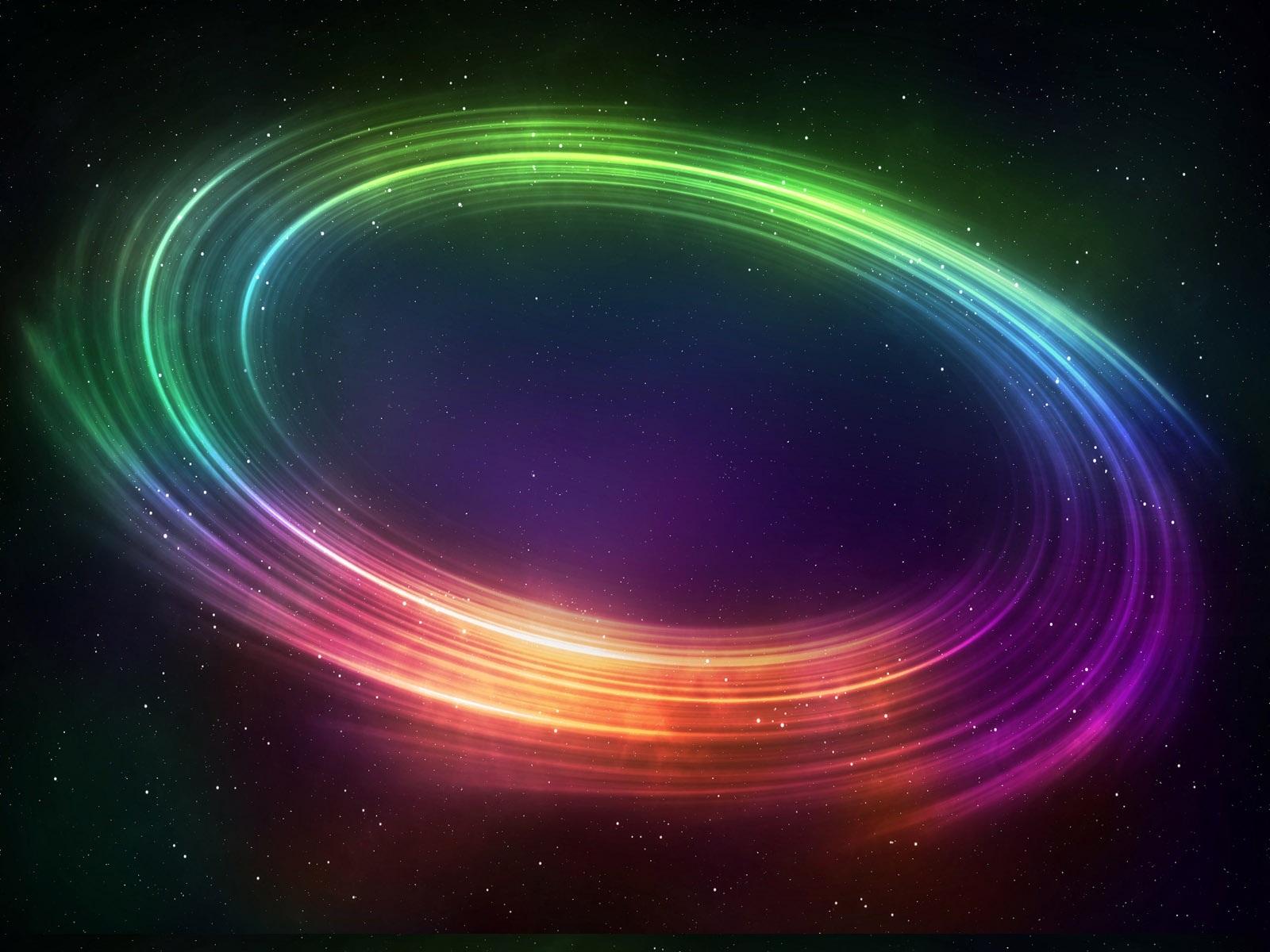 1600x1200 Rainbow Galaxy Wallpaper