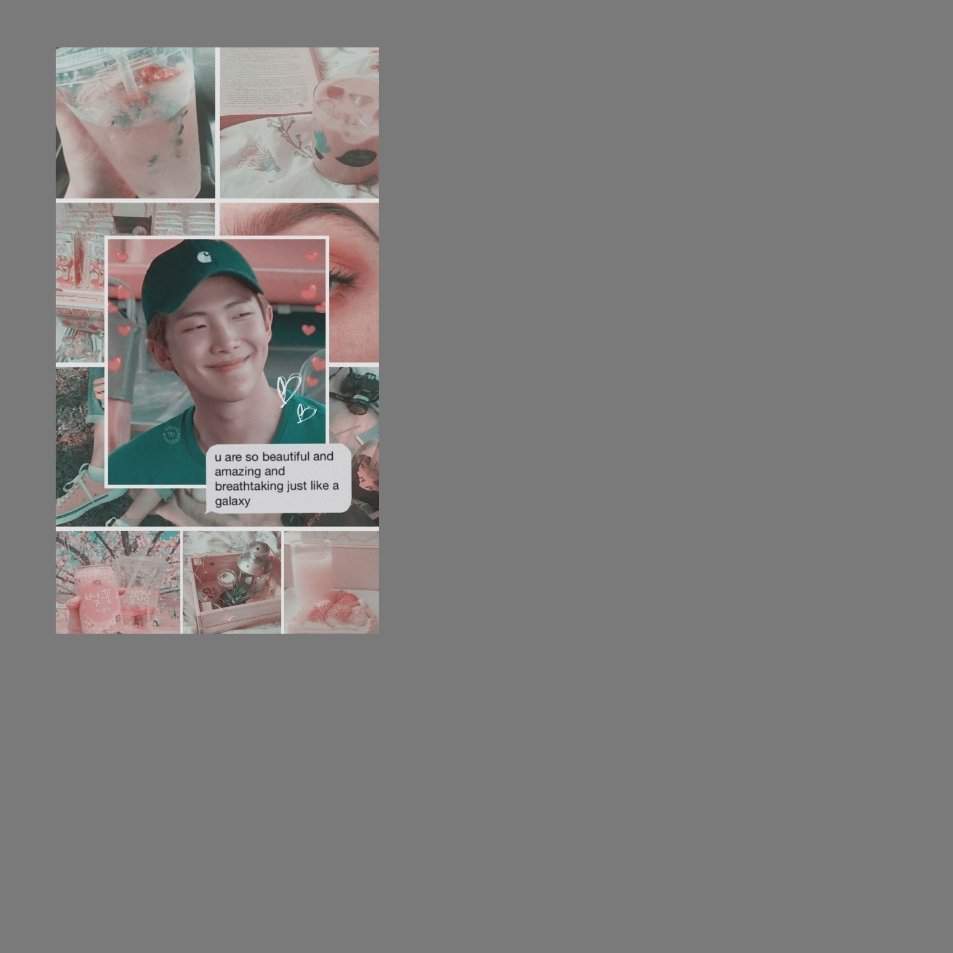 953x953 BTS Pink (and Blue) Aesthetic Wallpaper