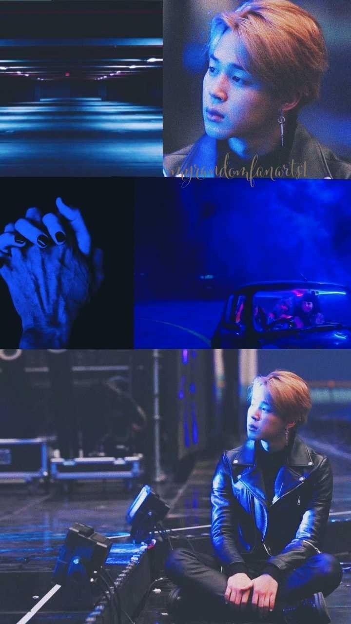 720x1280 Jimin Blue Aesthetic