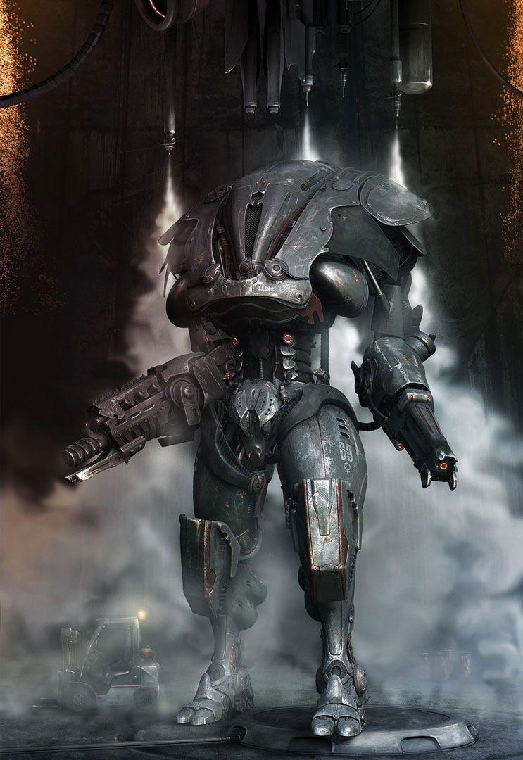 743x1080 Robot cyberspace mechanical technology, 743 x 1080pix wallpaper Science Fiction, 3D Digital Art