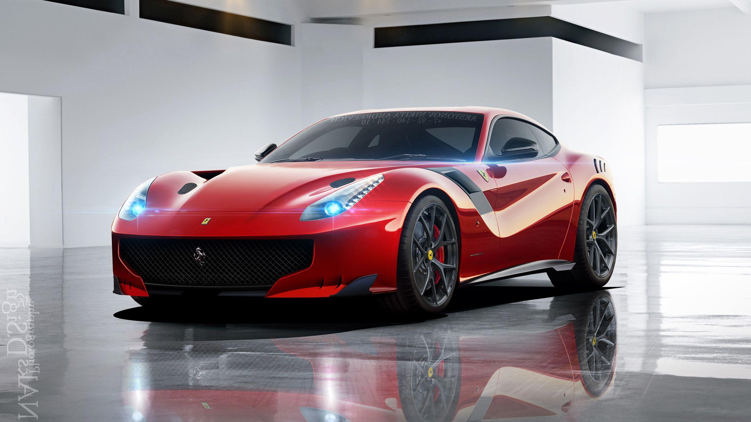 2560x1440 Ferrari F12tdf Wallpaper