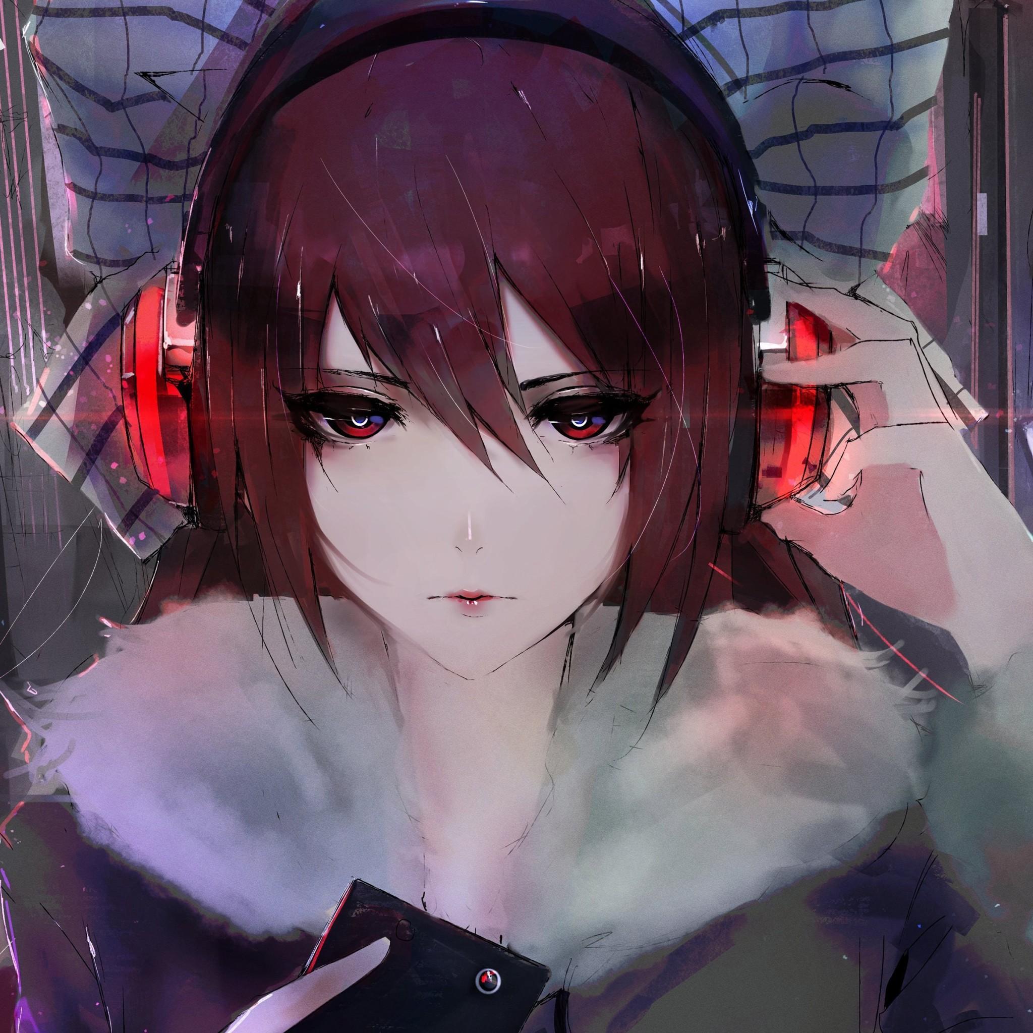 2048x2048 Aoi Ogata Wallpaper