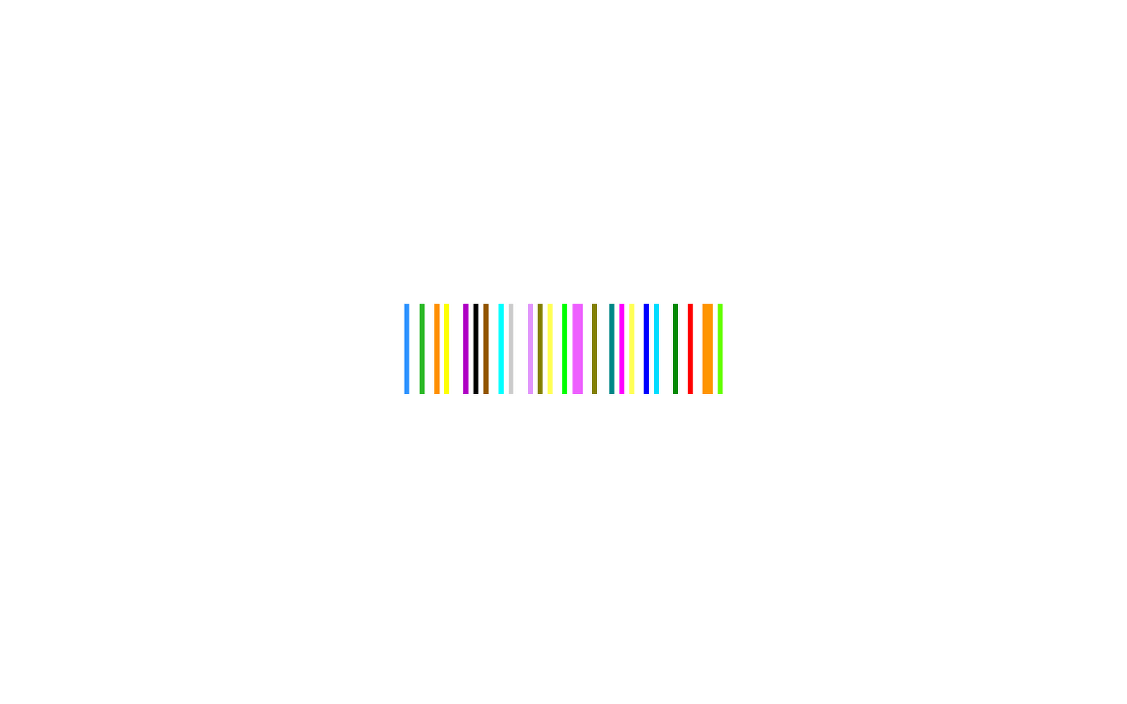 1600x1000 Colorful Lines Barcode Minimal HD Wallpaper
