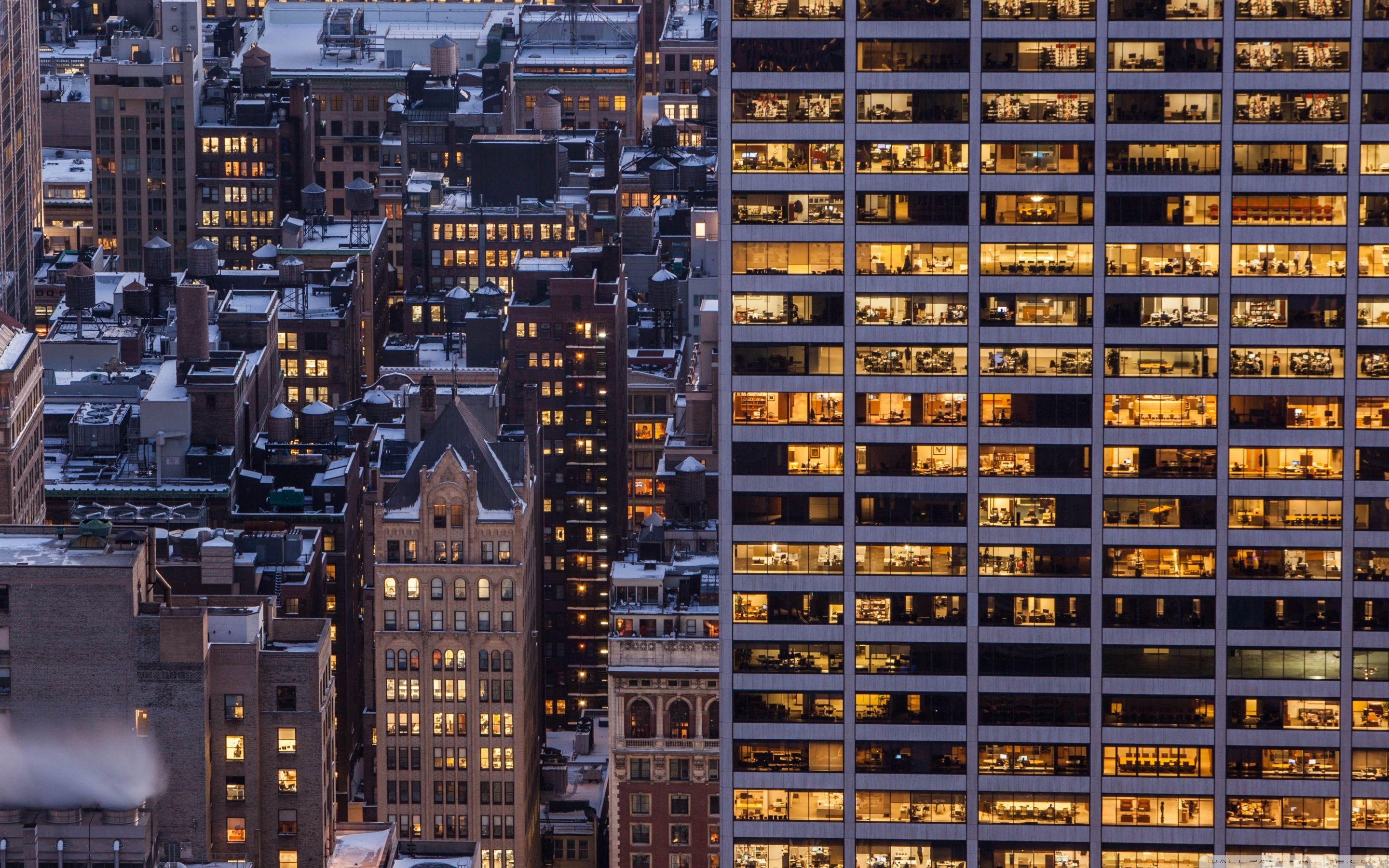 2880x1800 New York City Winter ❤ 4K HD Desktop Wallpaper for 4K Ultra HD TV