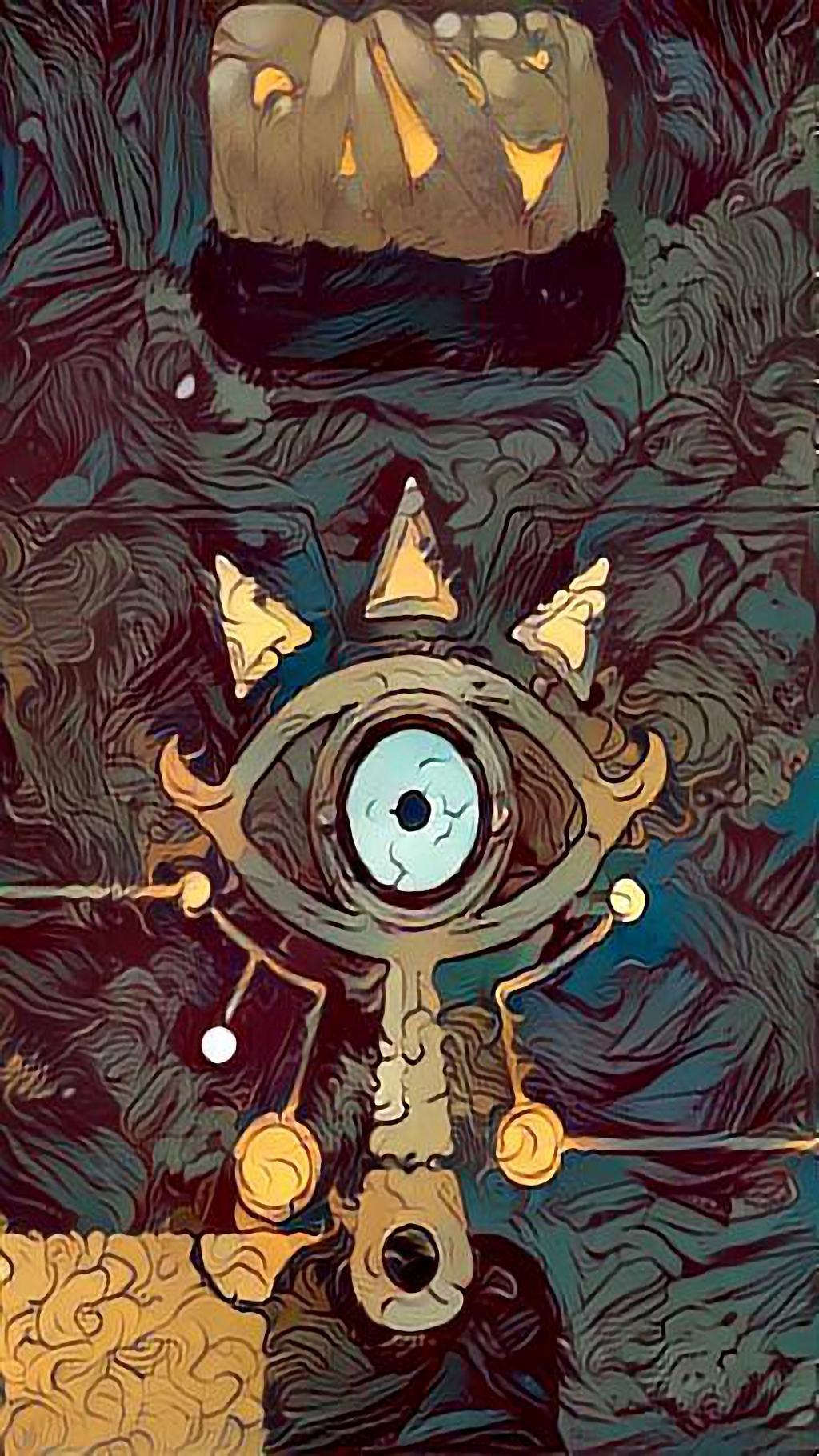 1024x1820 Sheikah Wallpaper