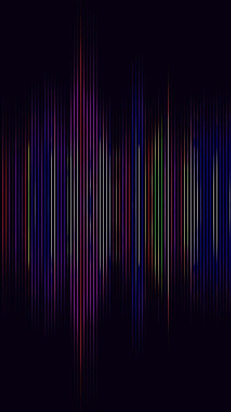 750x1334 iPhone 6 wallpaper. line dark minimal art illustration color