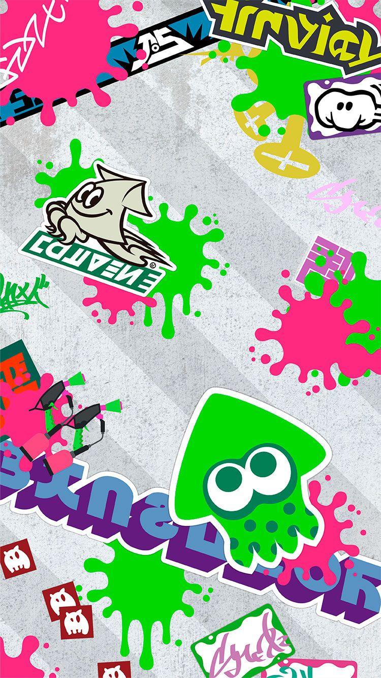 750x1334 Nintendo Releases Wallpaper For Sheikah Slate And Splatoon 2 Smartphone Cases