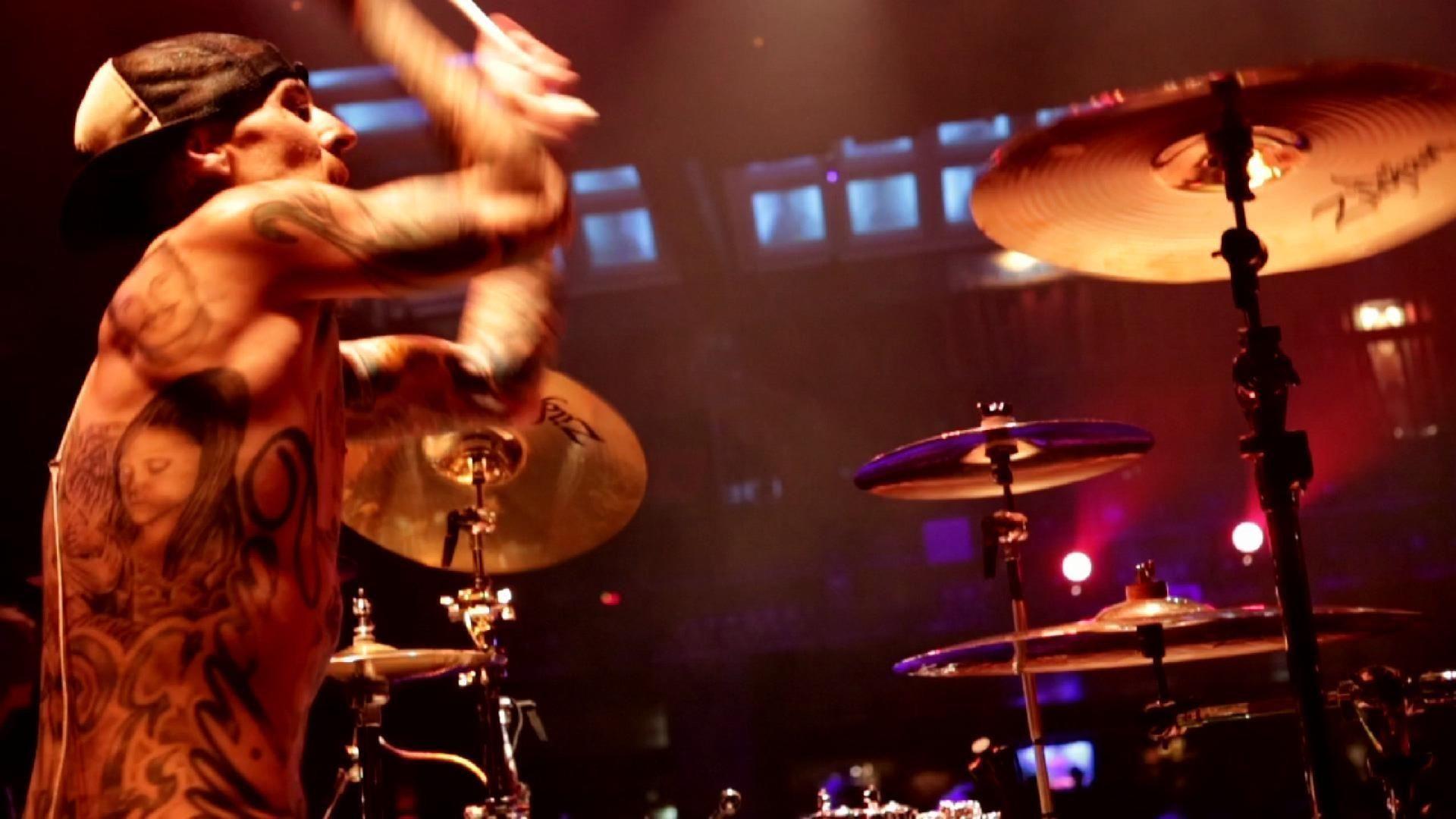 1920x1080 Travis Barker Is Best Known As The Drummer For Blink 182. He Has Done Many Collaborations With Many Artists In Many Genres