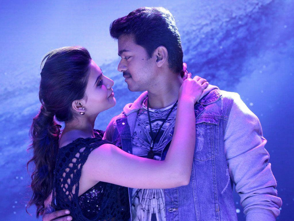1024x768 Theri hình nền - Samantha In Kathi Song