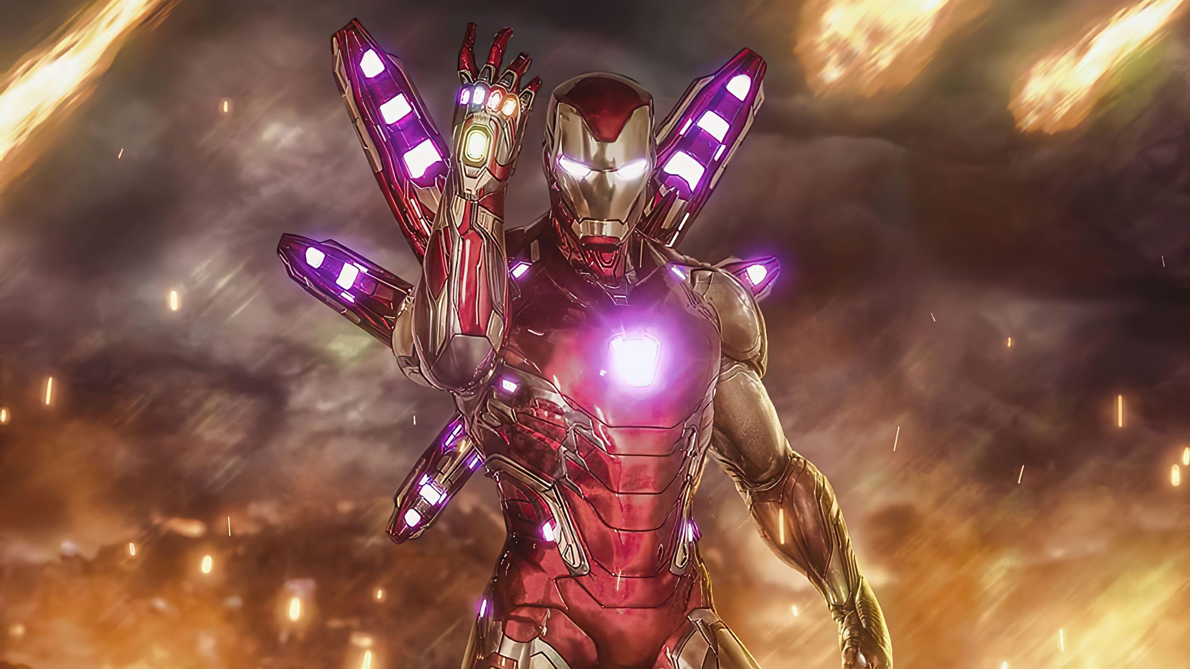 3840x2160 Iron man HD Wallpaper & Background