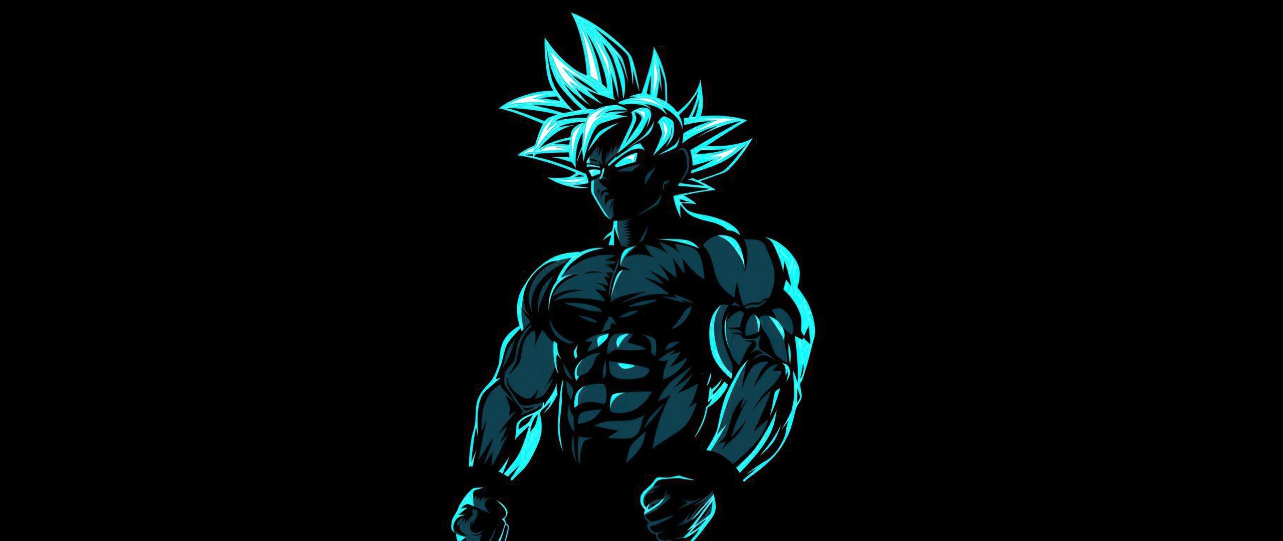 2560x1080 Desktop Wallpaper Anime, Beast Goku, Dark, HD Image, Picture, Background, 303ae8
