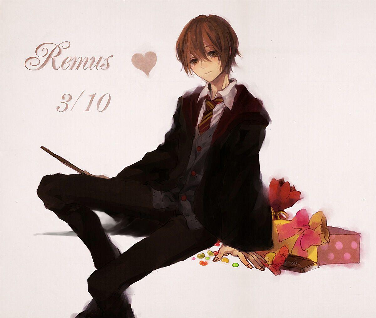 1200x1014 Remus Lupin Potter Anime Image Board