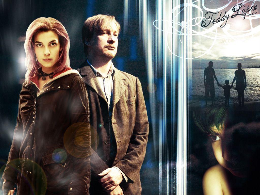 1024x768 Tonks & Lupin Wallpaper: Tonks and Lupin. Tonks and lupin, Remus and tonks, Harry potter world