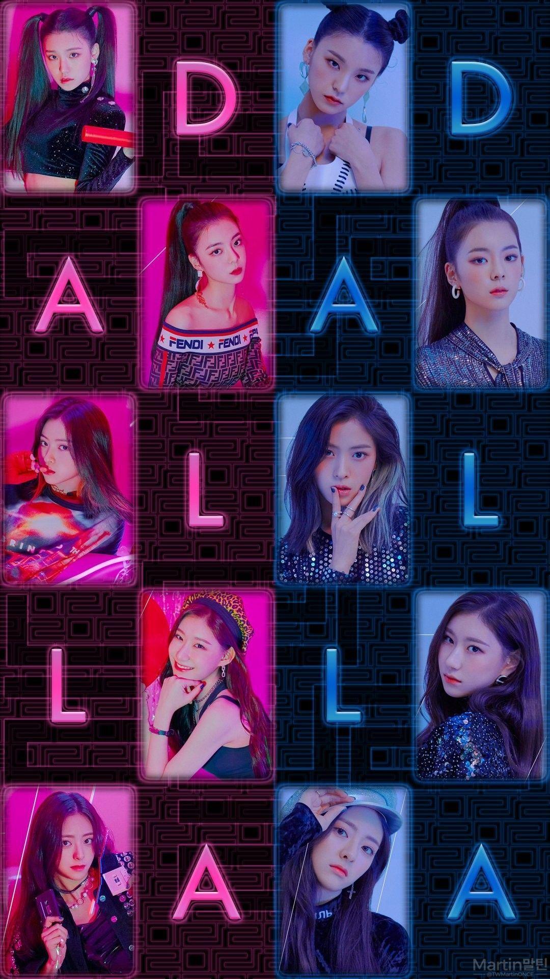 1080x1920 ITZY #wallpaper em 2020. Arte de fã, Tela de fundo, Papeis de parede