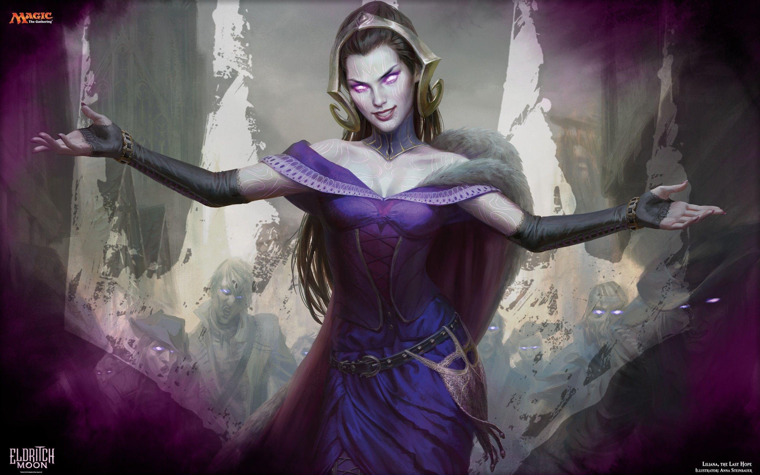 Hình nền  đàn bà Nghệ thuật tưởng tượng Magic The Gathering Thần thoại  Liliana Vess Ảnh chụp màn hình Hình nền máy tính Nhà hát âm nhạc Nhân  vật hư cấu