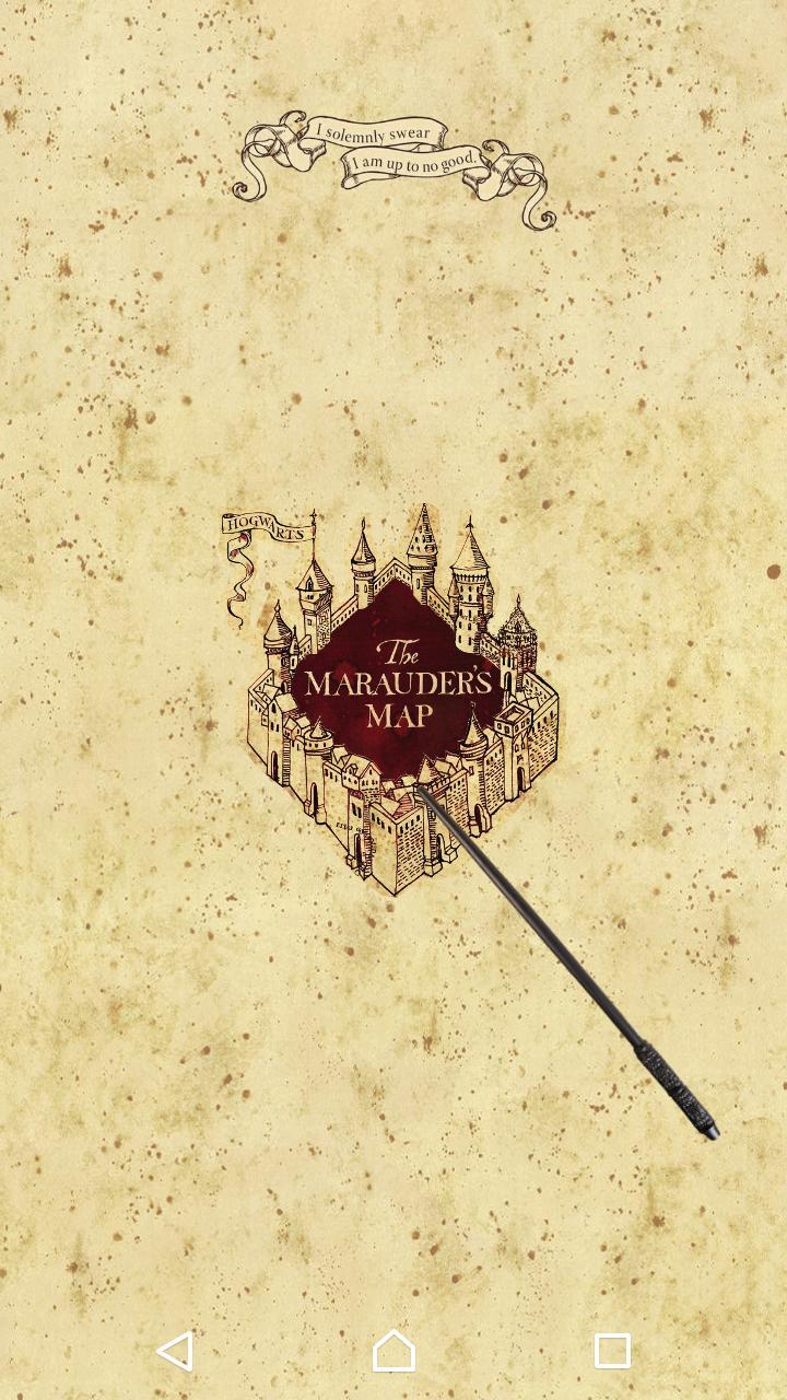 720x1280 Marauders Map Live Wallpaper For Android Phone Must Swear That I Am Up Wallpaper & Background Download