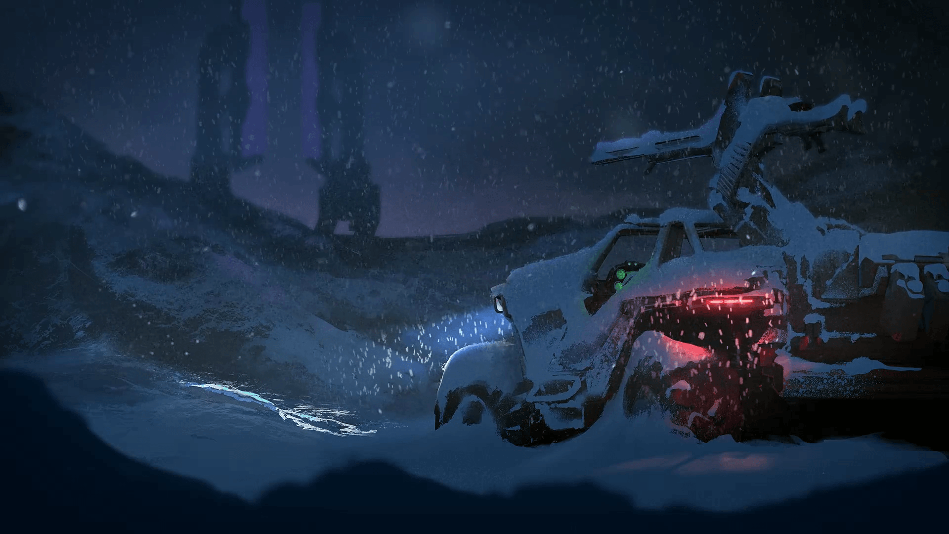 1920x1080 Steam Workshop::Halo The Master Chief Collection Background In Snow [4K]